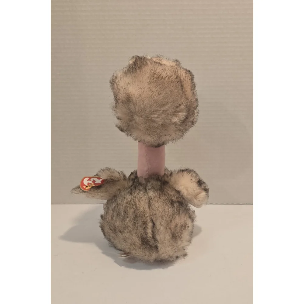 NWT 2019 TY Beanie Boos - Plush HENNA the OSTRICH - sitting - Medium Sized - Picture 5 of 9